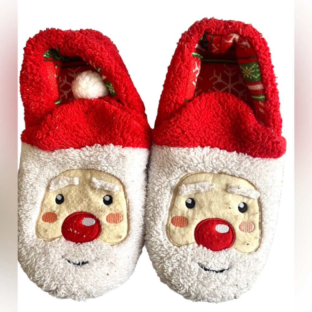 🔥Santa Slippers🔥USED🔥FITS Size 9/10